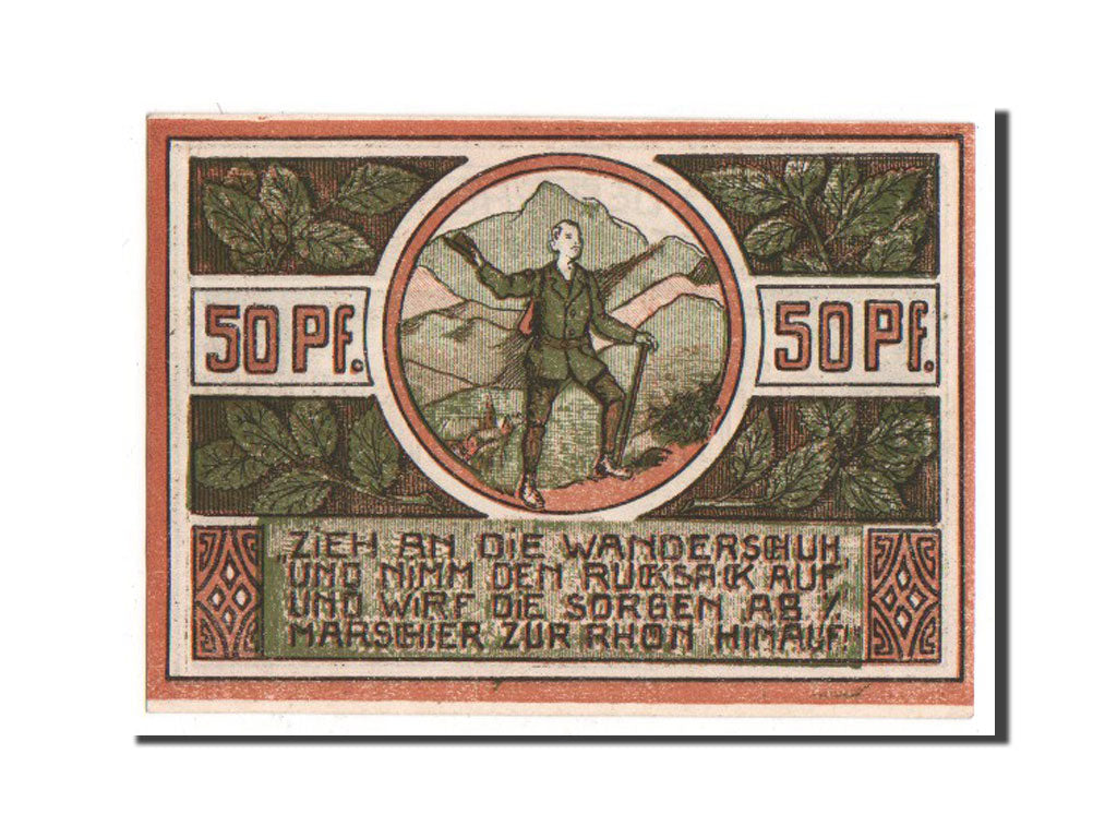 Banknote, Germany, Sachsen-Weimar-Eisenach, 50 Pfennig, 1921, UNC(63)
