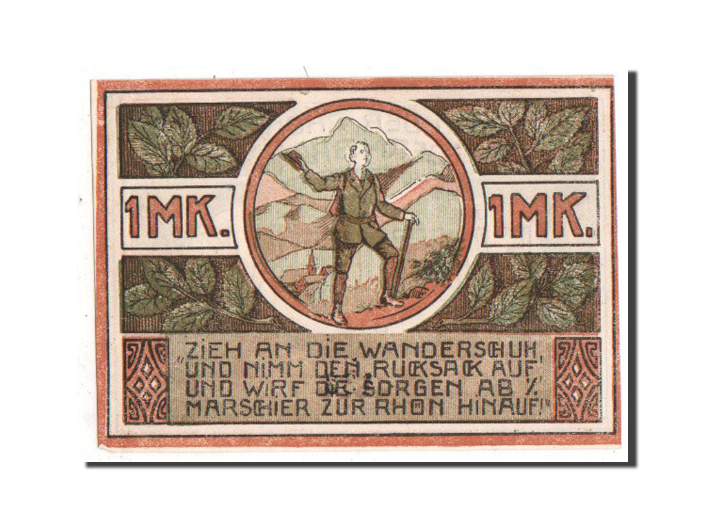 Banknote, Germany, Sachsen-Weimar-Eisenach, 1 Mark, 1921, UNC(63), Mehl:264.1a