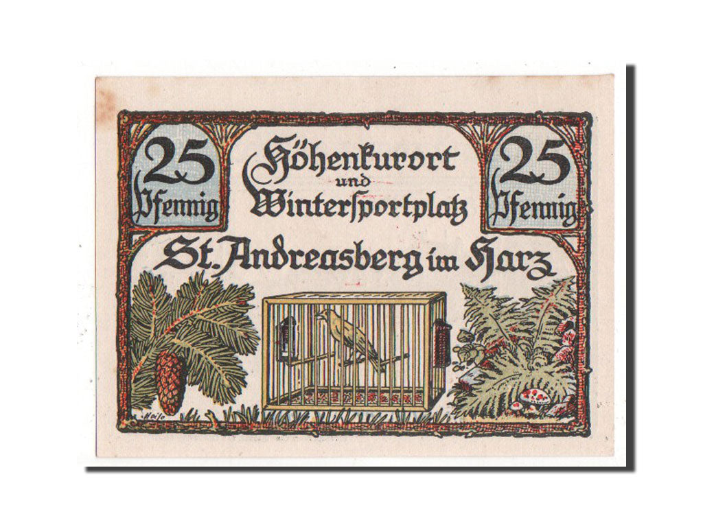 Banknote, Germany, Hannover, 25 Pfennig, 1921, UNC(63), Mehl:1164.1c