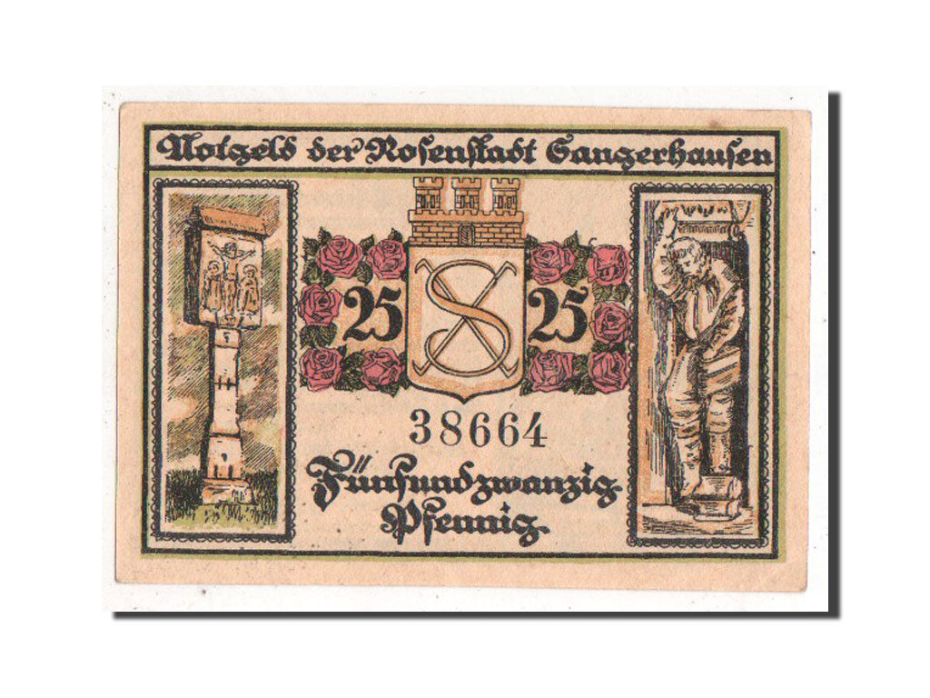 Banknote, Germany, Sangerhausen, 25 Pfennig, 1921, UNC(63), Mehl:1163.1b