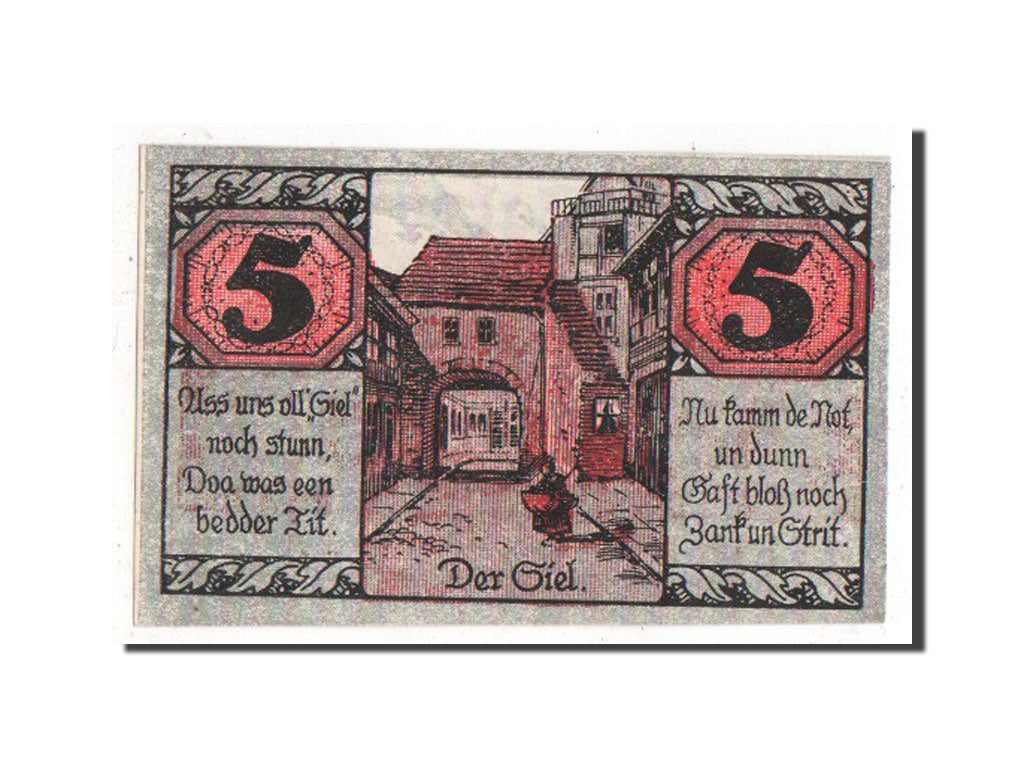 Banknote, Germany, Salzwedel, 5 Pfennig, 1921, UNC(63), Mehl:1162.1a