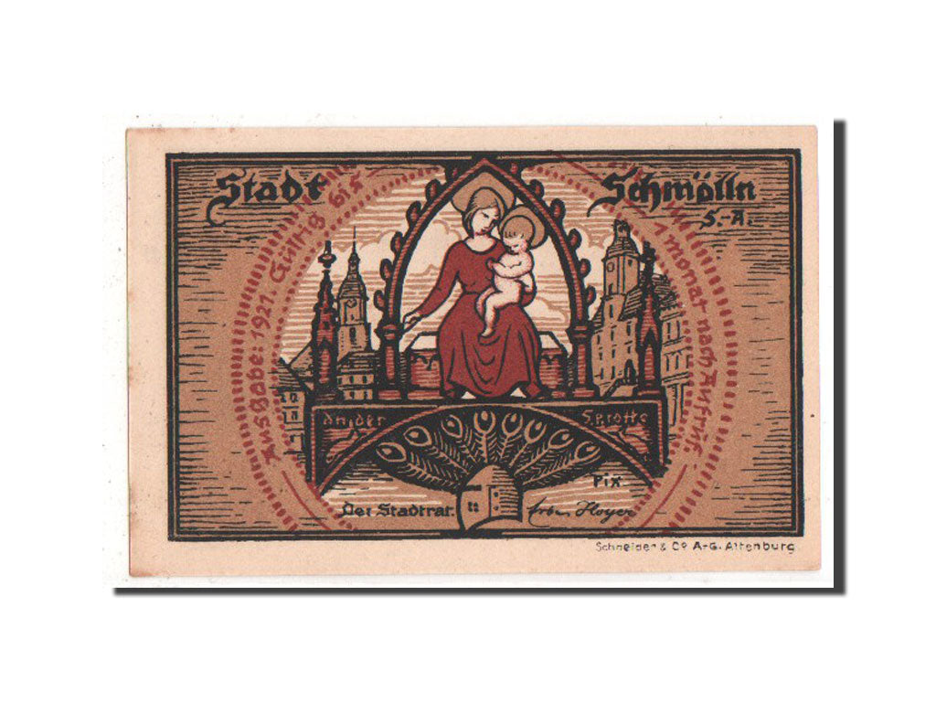 Banknote, Germany, Schmolln, 25 Pfennig, 1921, UNC(63), Mehl:1189
