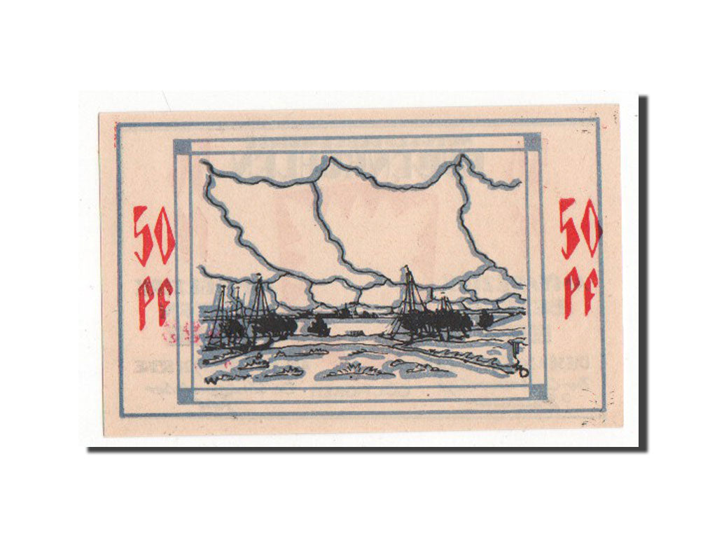 Banknote, Germany, Bullenkuhlen, 50 Pfennig, 1921, UNC(63), Mehl:206.2a