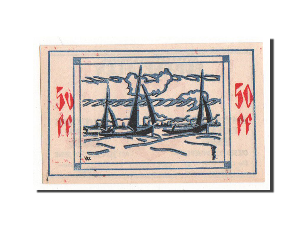 Banknote, Germany, Bullenkuhlen, 50 Pfennig, 1921, UNC(63), Mehl:206.2a