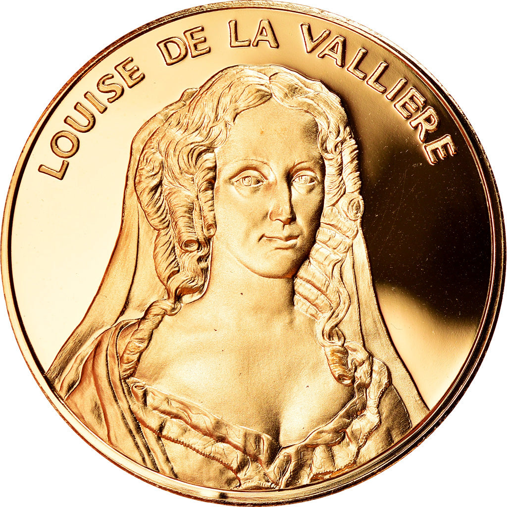 Francia, medaglia, Louise de la Valliere, La France du Roi Soleil, SPL, Vermeil