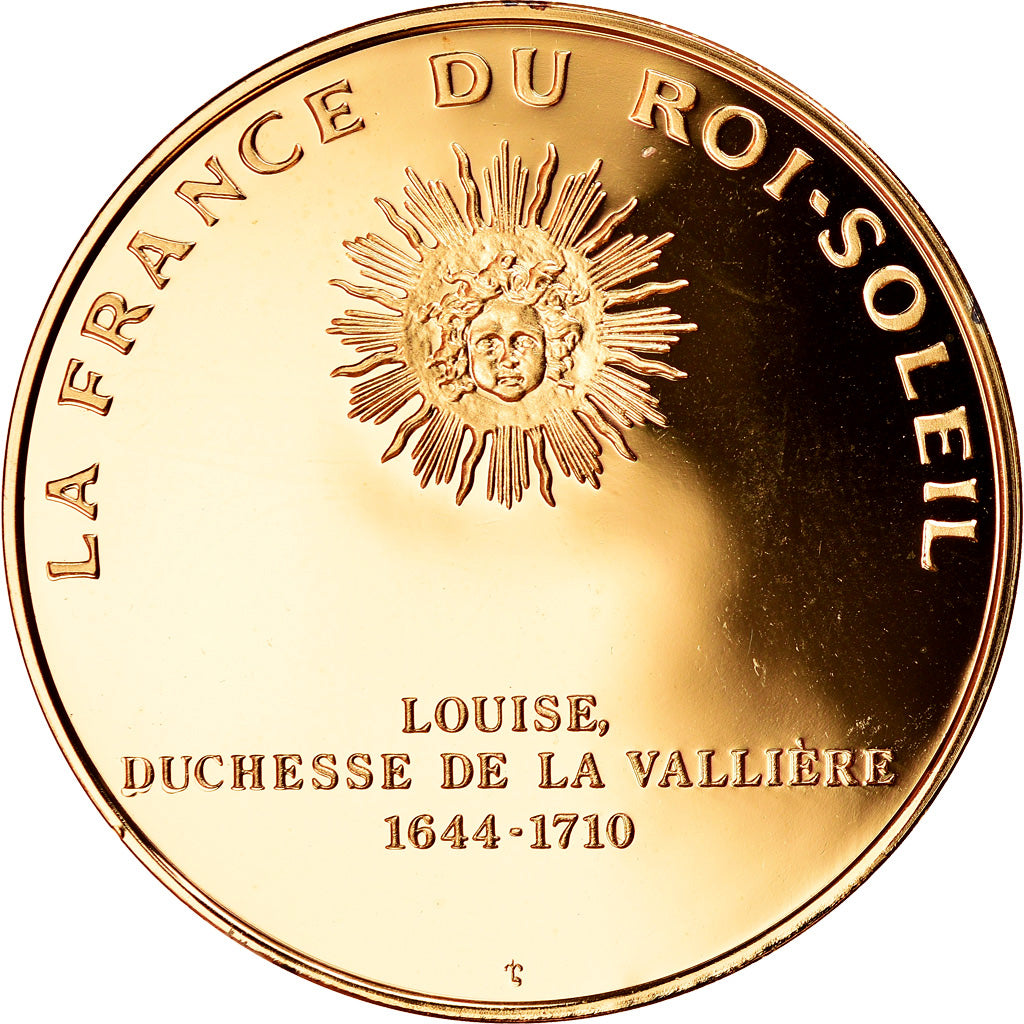 Francia, medaglia, Louise de la Valliere, La France du Roi Soleil, SPL, Vermeil