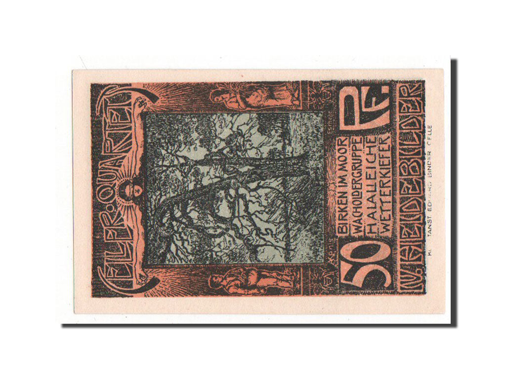 Banknote, Germany, Celle, 50 Pfennig, 1922, AU(55-58), Mehl:226.4a