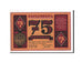 Banknote, Germany, Dahlenburg, 75 Pfennig, 1921, AU(55-58), Mehl:251.1