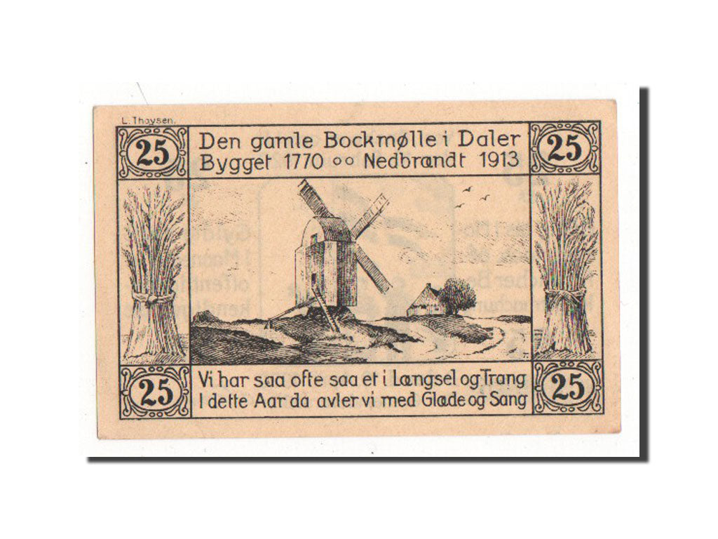 Banknote, Germany, Daler Gemeinde, 25 Pfennig, 1920, AU(55-58), Mehl:253.1