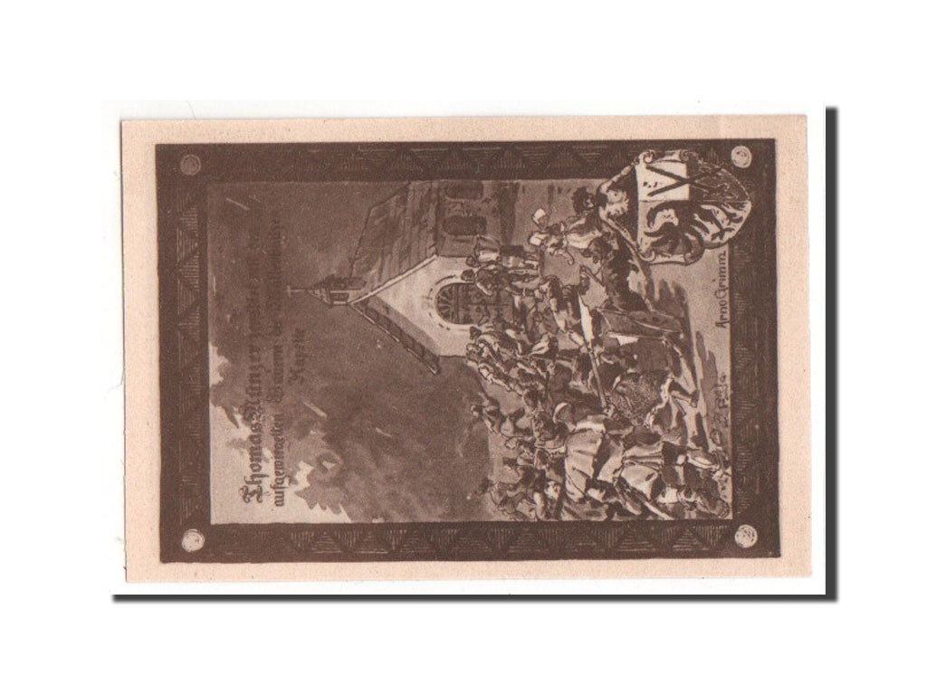 Banknote, Germany, Allstedt, 10 Pfennig, 1921, AU(55-58), Mehl:15.1
