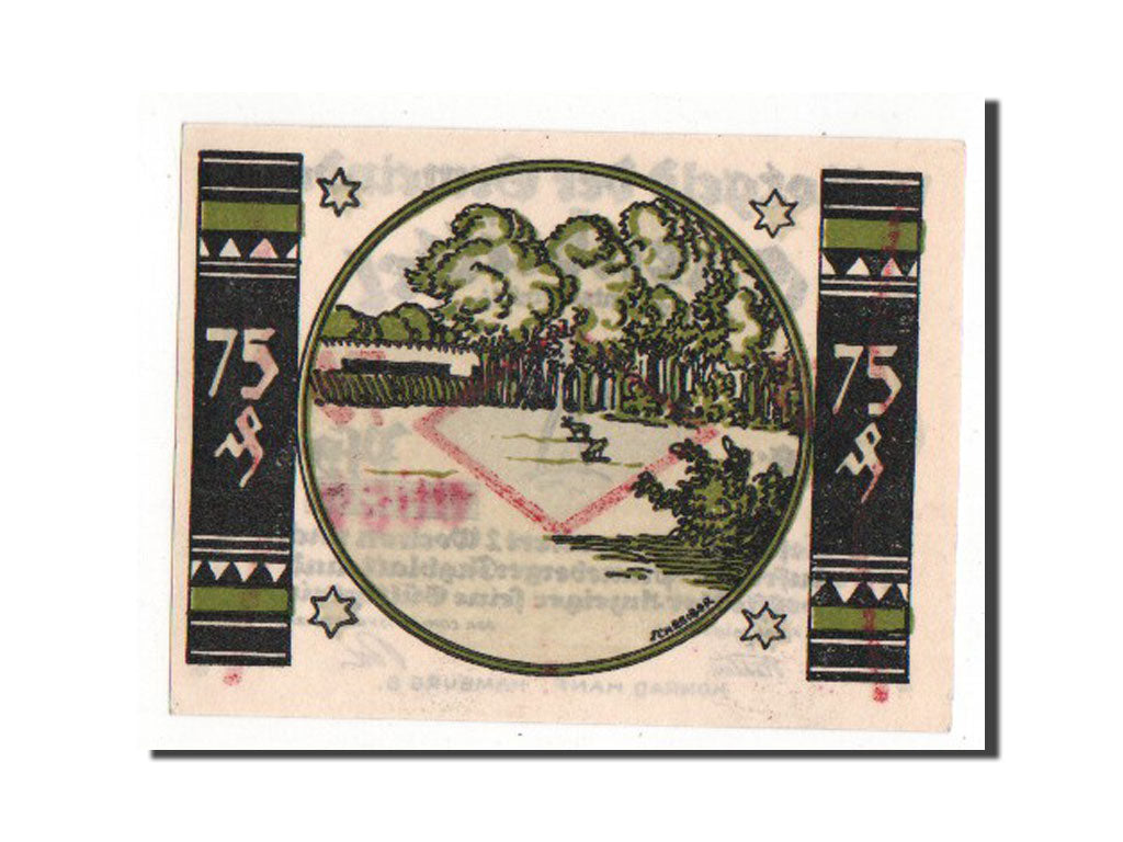 Banconote, Germania, Egenbuttel, 75 Pfennig, SPL-, Mehl:308.1