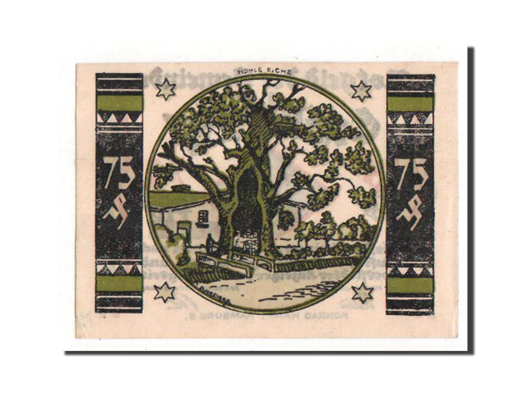 Banknote, Germany, Egenbuttel, 75 Pfennig, AU(55-58), Mehl:308.1