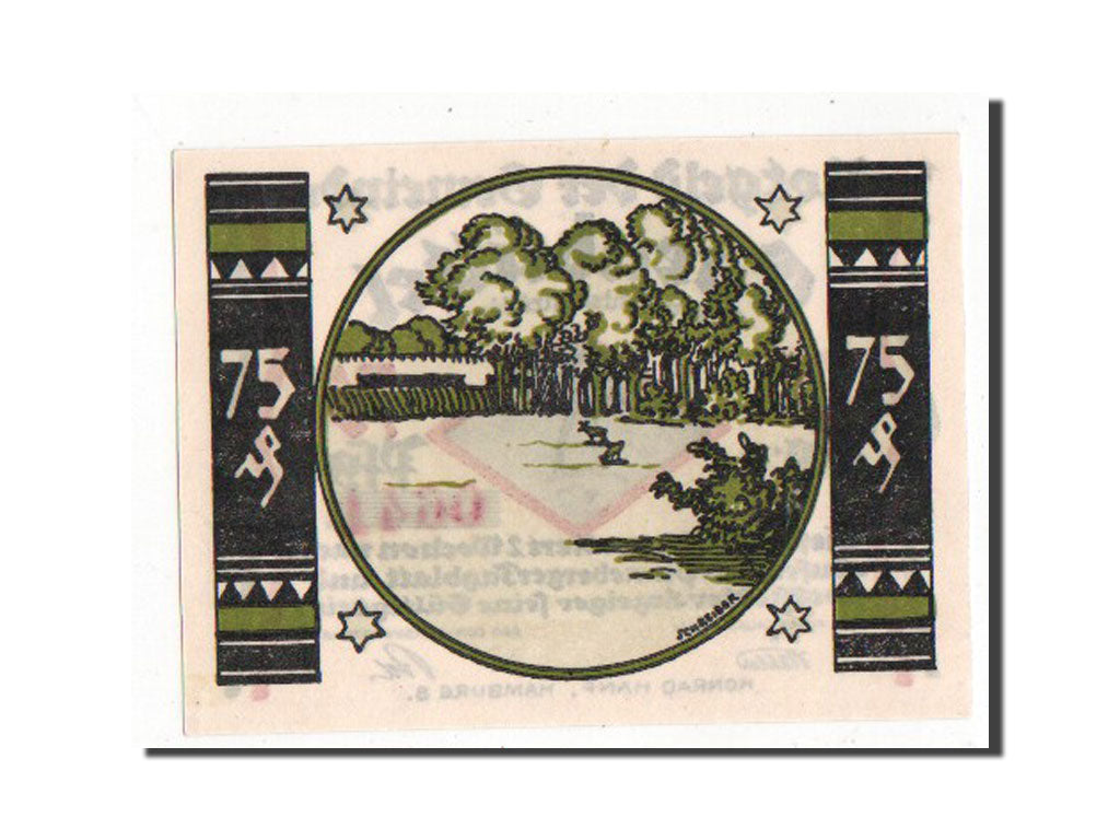 Banknote, Germany, Egenbuttel, 75 Pfennig, AU(55-58), Mehl:308.1