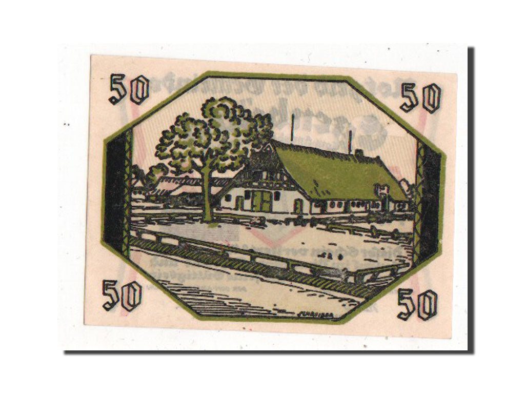 Banknote, Germany, Egenbuttel, 50 Pfennig, AU(55-58), Mehl:308.1