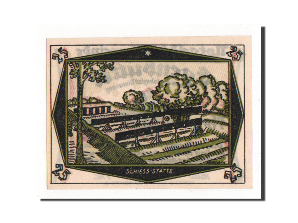 Banknote, Germany, Egenbuttel, 25 Pfennig, AU(55-58), Mehl:308.1