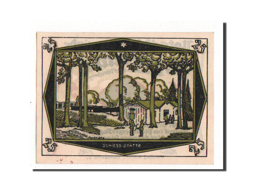 Banknote, Germany, Egenbuttel, 25 Pfennig, AU(55-58), Mehl:308.1