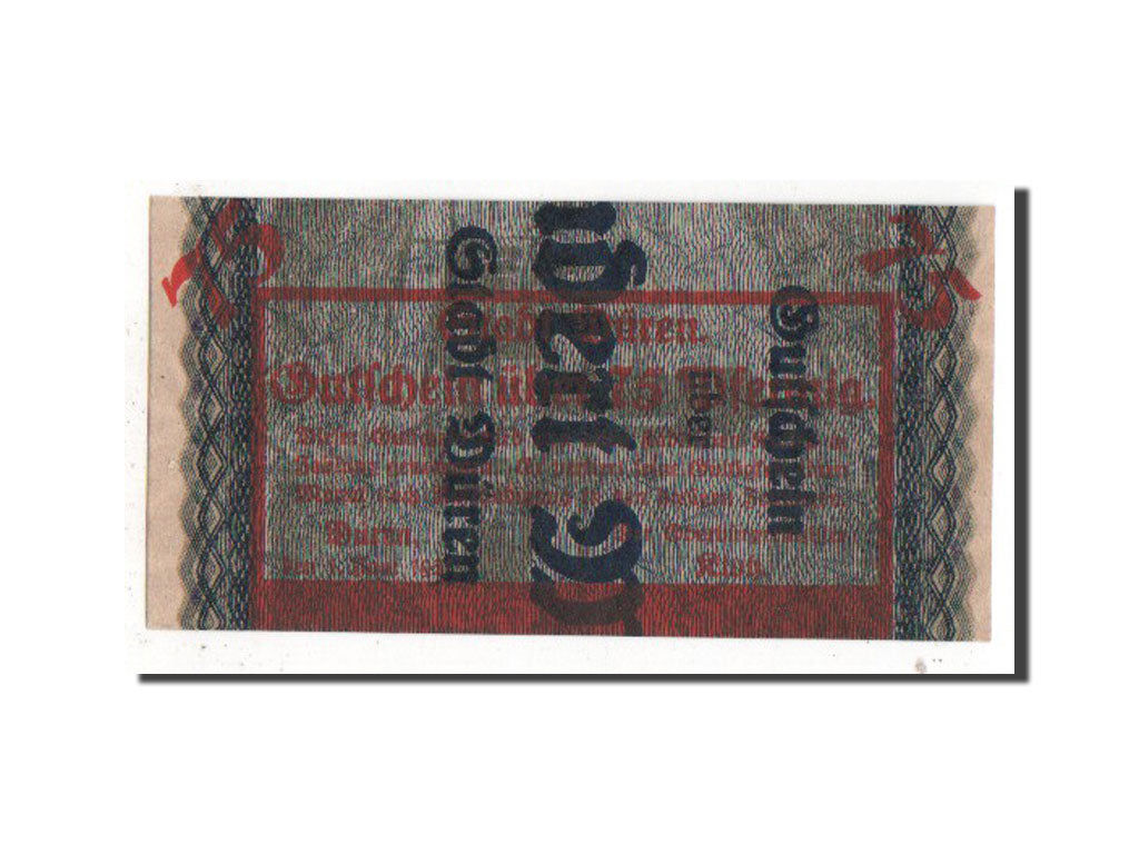 Banknote, Germany, Duren Stadt, 75 Pfennig, 1921, AU(55-58), Mehl:299.1b