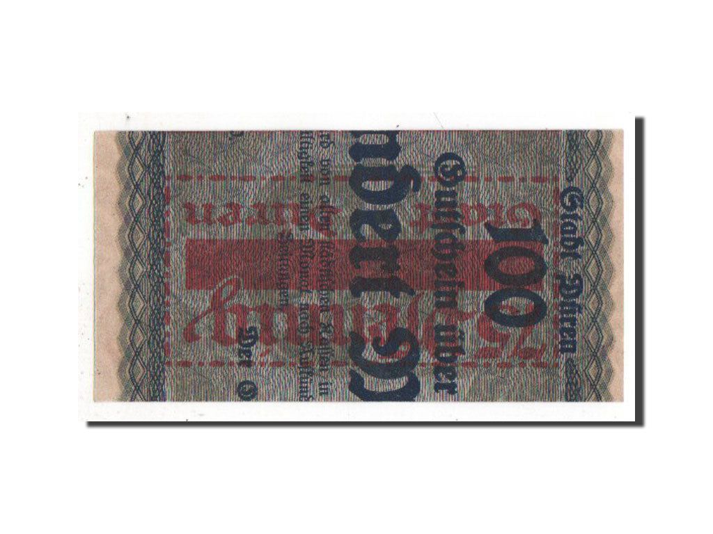 Banknote, Germany, Duren Stadt, 75 Pfennig, 1921, AU(55-58), Mehl:299.1b