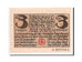 Banknote, Germany, Dorsten, 3 Mark, AU(55-58), Mehl:282.1