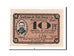 Banknote, Germany, Domitz Stadt, 10 Pfennig, AU(55-58), Mehl:278.1