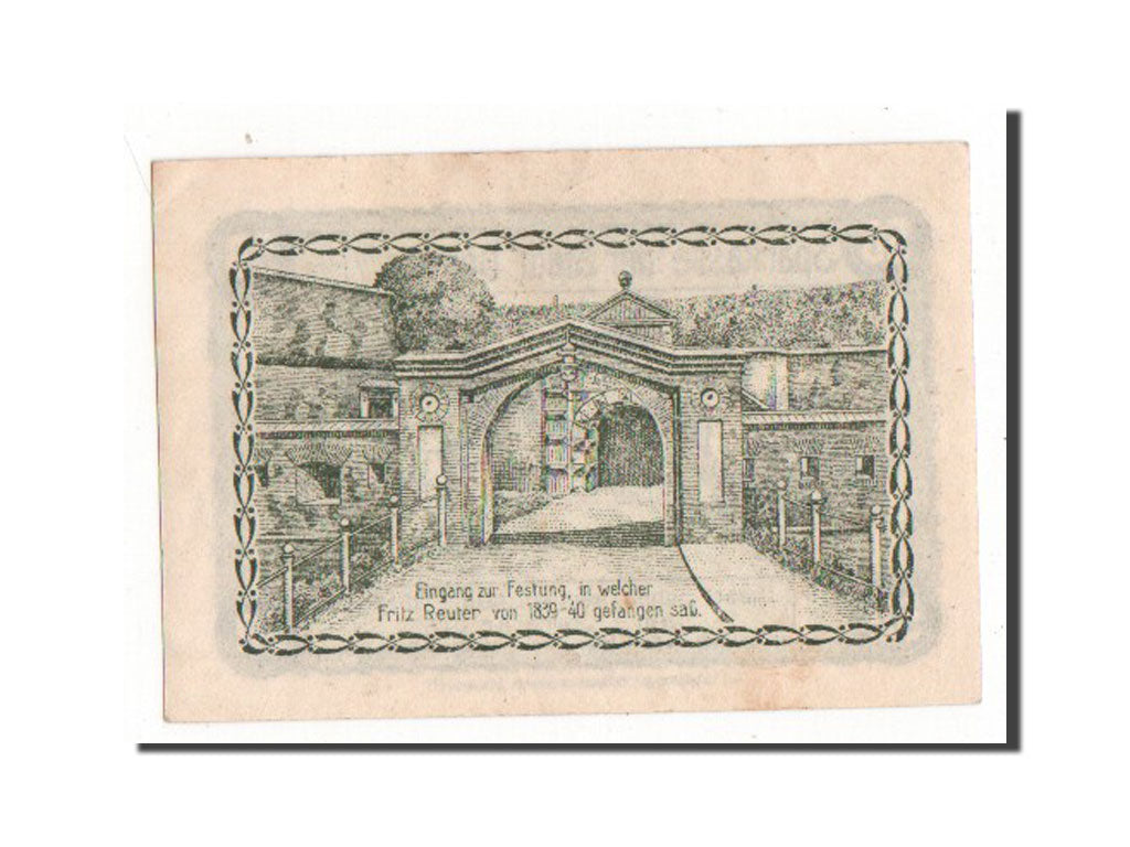 Billet, Allemagne, Domitz Stadt, 50 Pfennig, 1921, SUP, Mehl:278.1