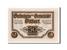 Banknote, Germany, Ditfurt Gemeinde, 50 Pfennig, 1921, AU(55-58), Mehl:275.2
