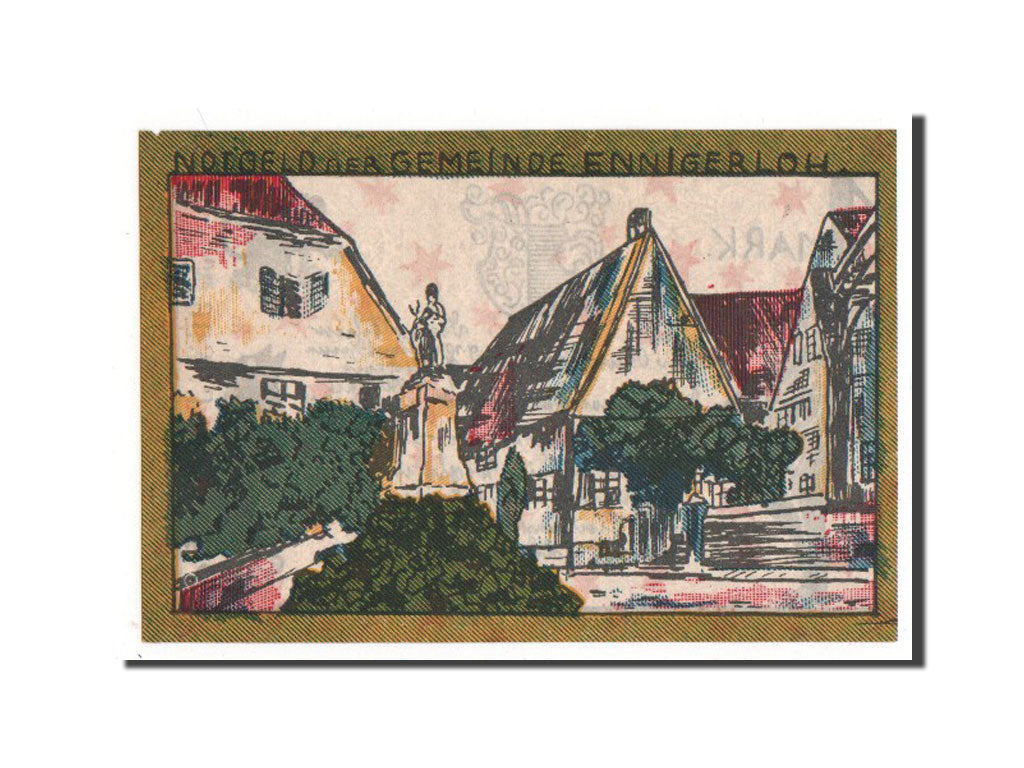 Banknote, Germany, Westfalen, 1 Mark, 1921, AU(55-58), Mehl:338