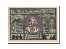 Banknote, Germany, Eisenach Stadt, 50 Pfennig, 1921, AU(55-58), Mehl:318.2