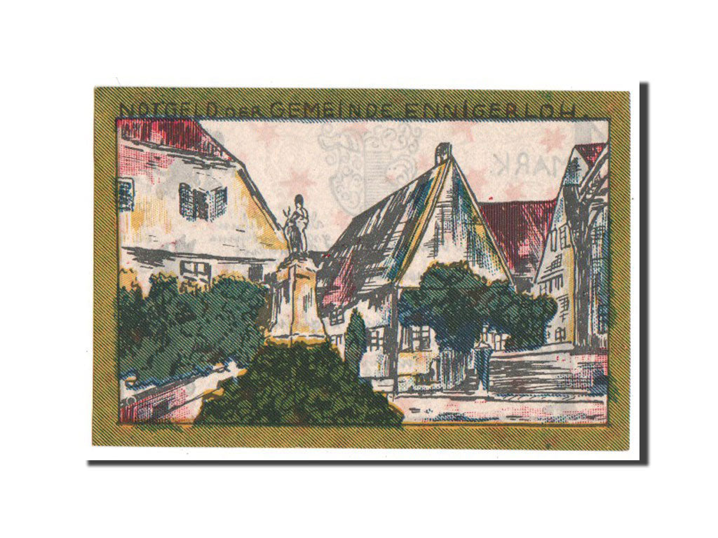 Banknote, Germany, Westfalen, 1 Mark, 1921, AU(55-58), Mehl:338.2b