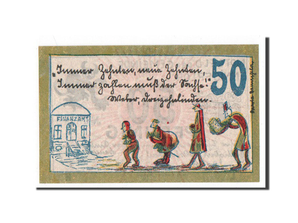Banconote, Germania, Westfalen, 50 Pfennig, 1921, SPL-, Mehl:338.2b