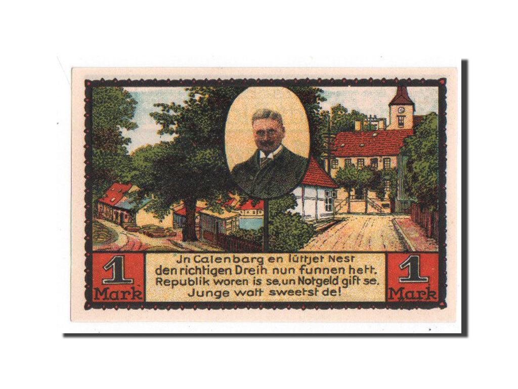 Banknote, Germany, Eldagsen Stadt, 1 Mark, 1921, AU(55-58), Mehl:327.1