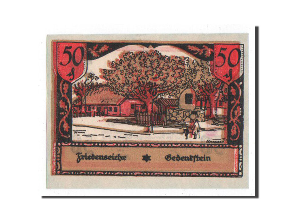 Banknote, Germany, Schleswig-Holstein, 50 Pfennig, AU(55-58), Mehl:329.1a