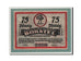 Banknote, Germany, Schleswig-Holstein, 75 Pfennig, AU(55-58), Mehl:145.1