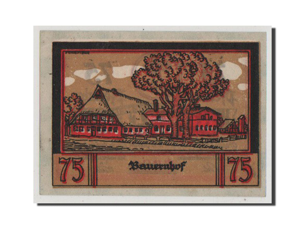 Banknote, Germany, Schleswig-Holstein, 75 Pfennig, AU(55-58), Mehl:145.1