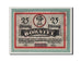 Banknote, Germany, Schleswig-Holstein, 25 Pfennig, AU(55-58), Mehl:145.1
