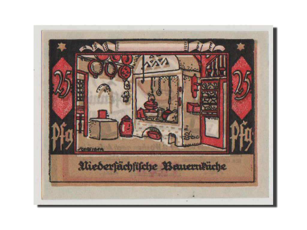 Banknote, Germany, Schleswig-Holstein, 25 Pfennig, AU(55-58), Mehl:145.1