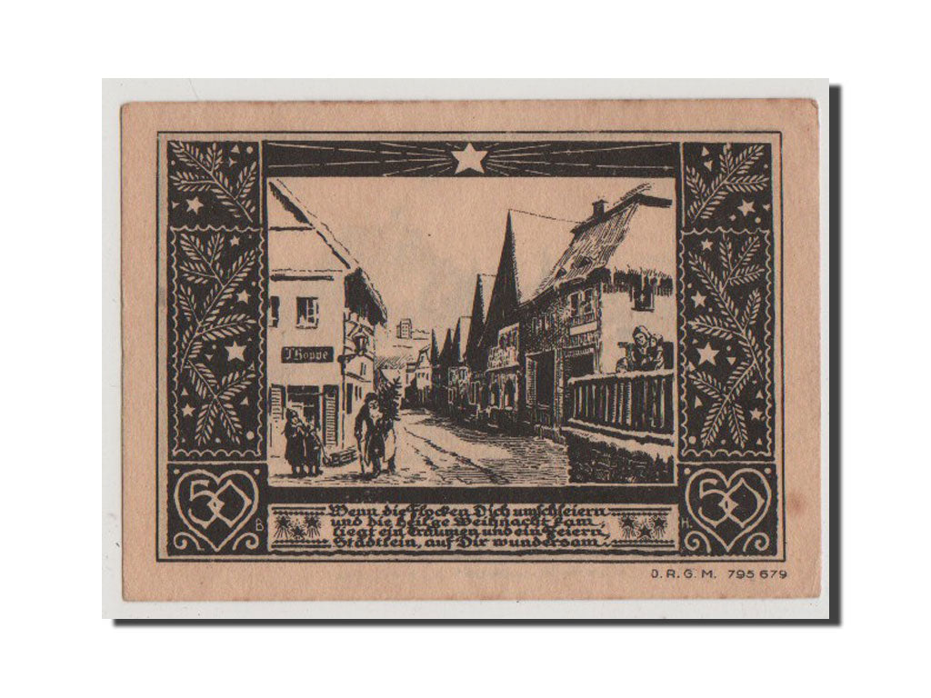 Billet, Allemagne, Bolkenhain, 50 Pfennig, 1922, SUP, Mehl:137.1