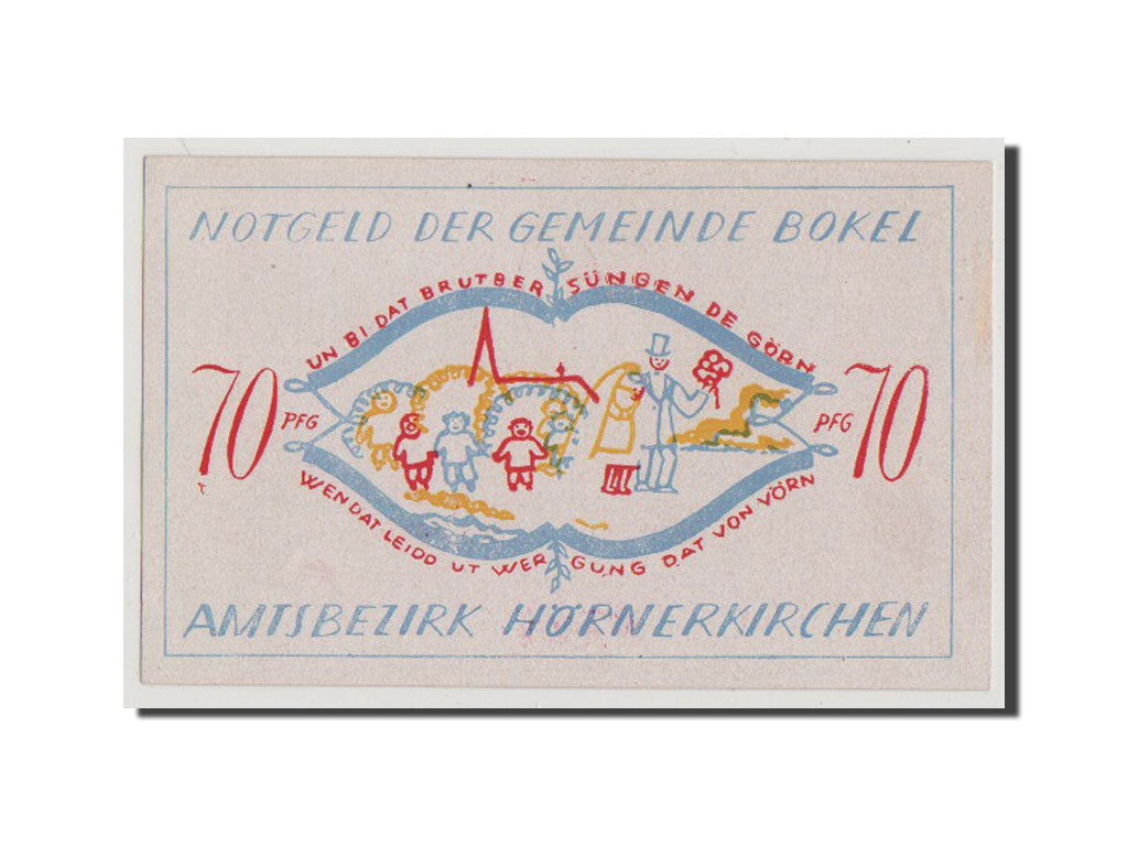 Banconote, Germania, Schleswig-Holstein, 70 Pfennig, 1921, SPL-, Mehl:135.1a