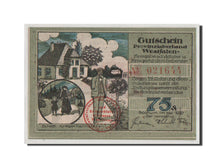 Banknot, Niemcy, Bochum Provinzialverband Kriegsbeschadigter, 75 Pfennig, 1920