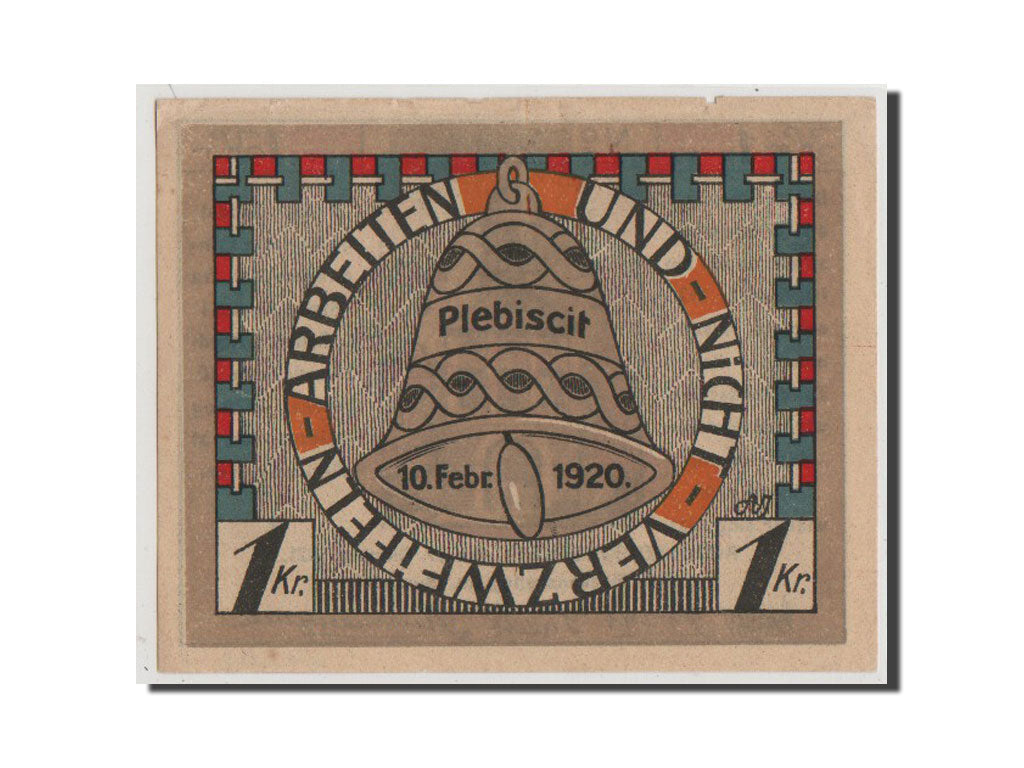 Geldschein, Deutschland, Augustenburg, 1 Krone, 1921, VZ, Mehl:54.2