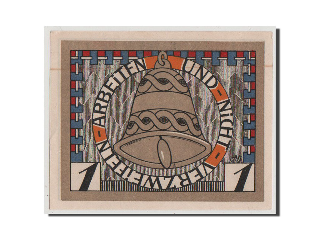 Geldschein, Deutschland, Augustenburg, 1 Mark, 1920, VZ, Mehl:54.1
