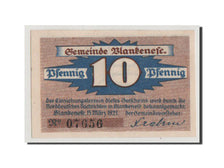 Geldschein, Deutschland, Blankenese Gemeindesparkasse, 10 Pfennig, 1921, VZ