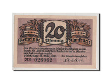 Geldschein, Deutschland, Blankenese Gemeindesparkasse, 20 Pfennig, 1921, VZ
