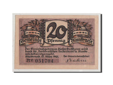 Banconote, Germania, Blankenese Gemeindesparkasse, 20 Pfennig, 1921, SPL-