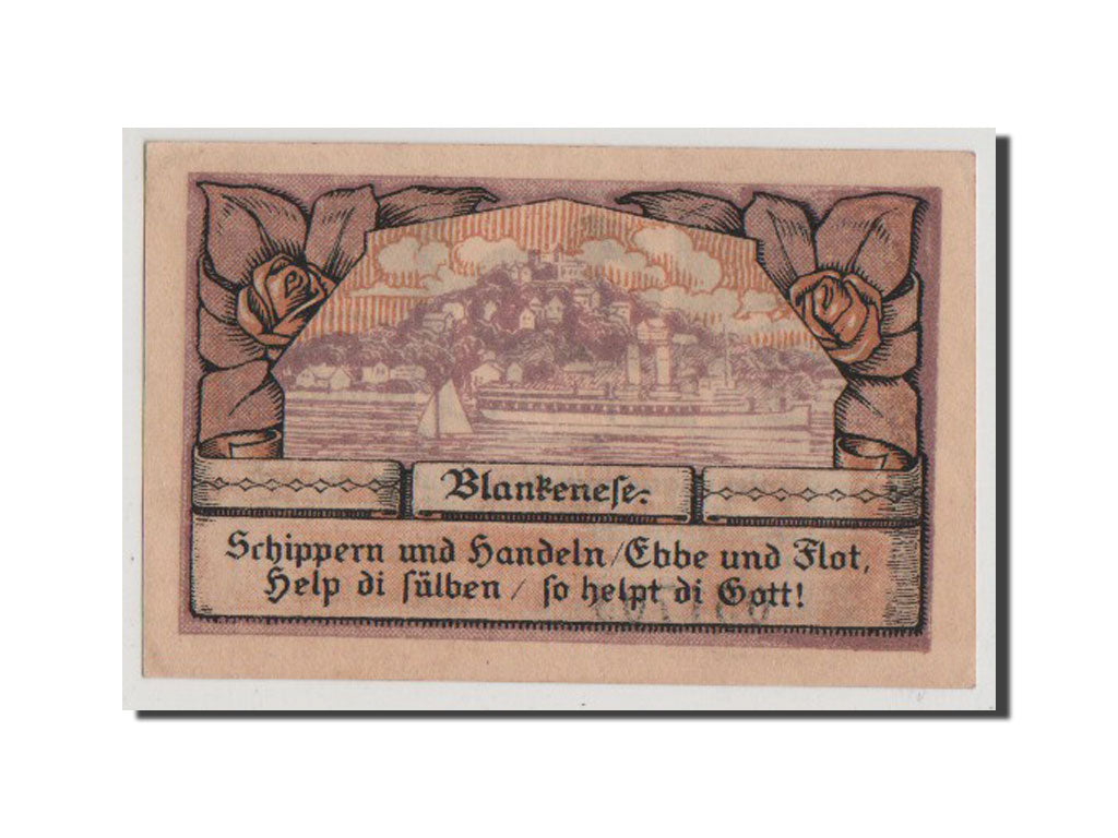 Banconote, Germania, Blankenese Gemeindesparkasse, 20 Pfennig, 1921, SPL-