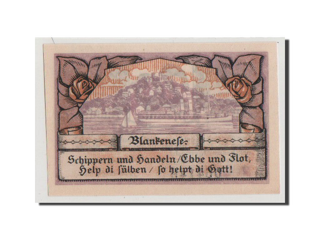 Banconote, Germania, Blankenese Gemeindesparkasse, 20 Pfennig, 1921, SPL-