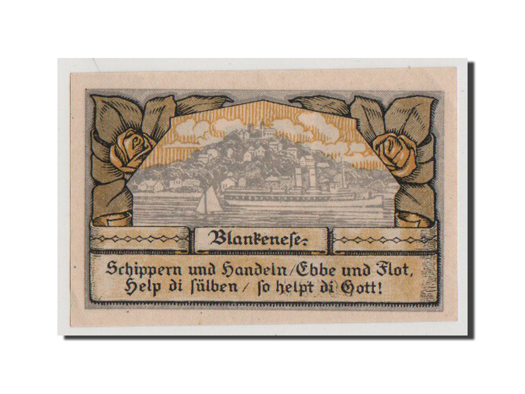 Banconote, Germania, Blankenese Gemeindesparkasse, 20 Pfennig, 1921, SPL-