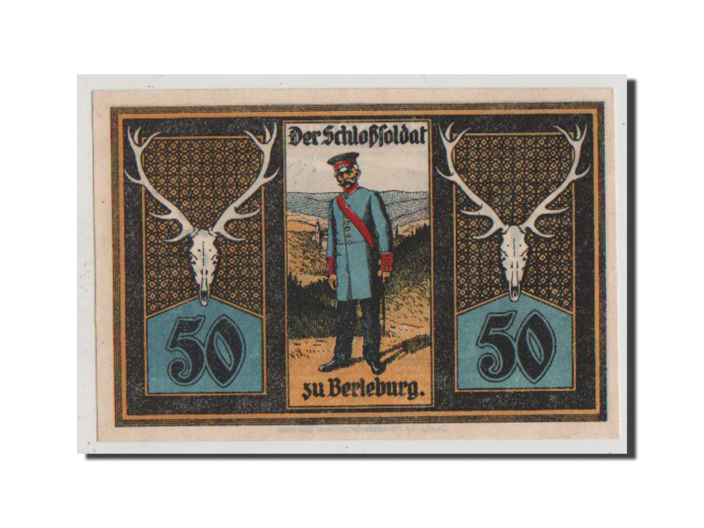 Billet, Allemagne, Berleburg Stadt, 50 Pfennig, 1921, SUP, Mehl:80.1