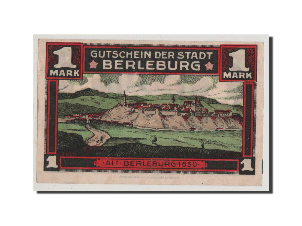 Billet, Allemagne, Berleburg Stadt, 1 Mark, 1921, SUP, Mehl:80.1