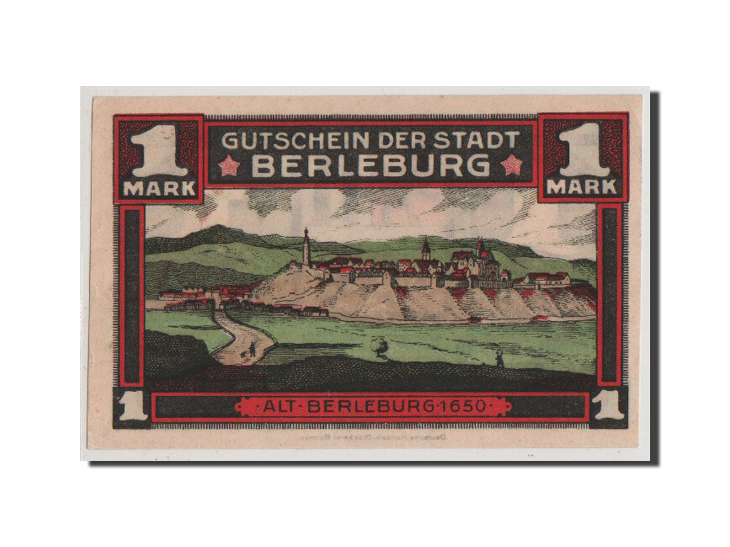 Billet, Allemagne, Berleburg Stadt, 1 Mark, 1921, SUP, Mehl:80.1